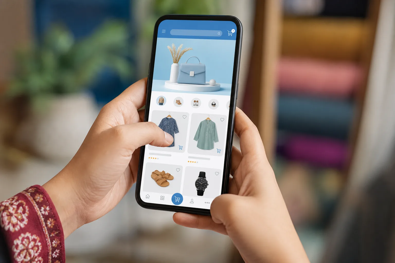 Mobile-friendly online shopping store for Pakistani businesses